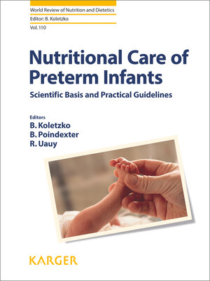cover image of Nutritional Care of Preterm Infants